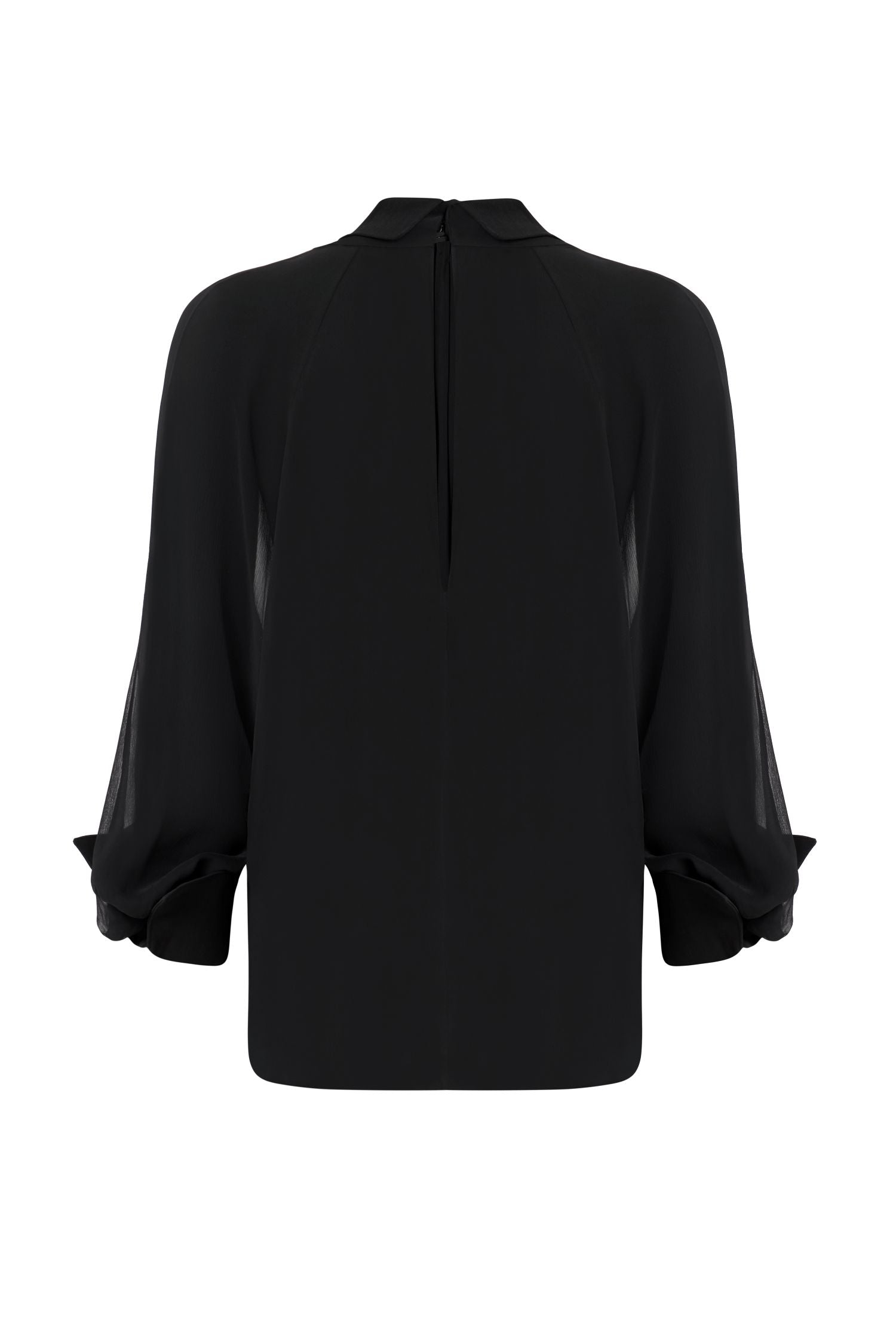 Tailored Classic Black Cotton Shirt