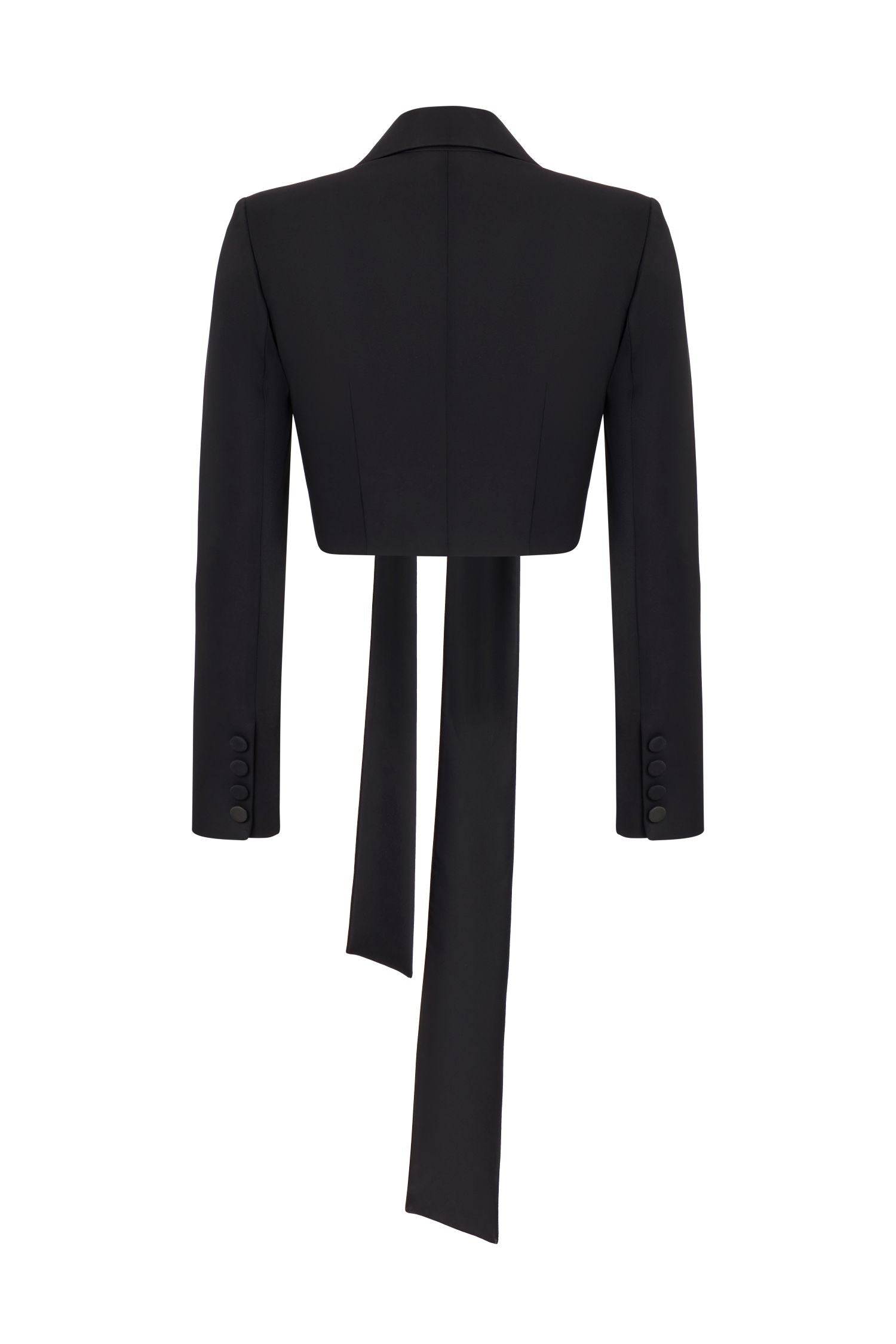 Crop Black Blazer