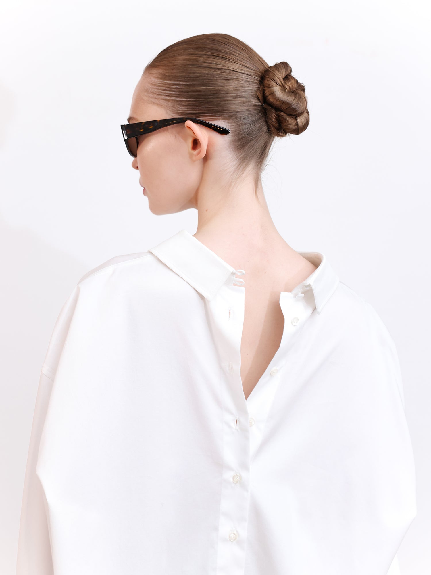 Button-down White Poplin Shirt