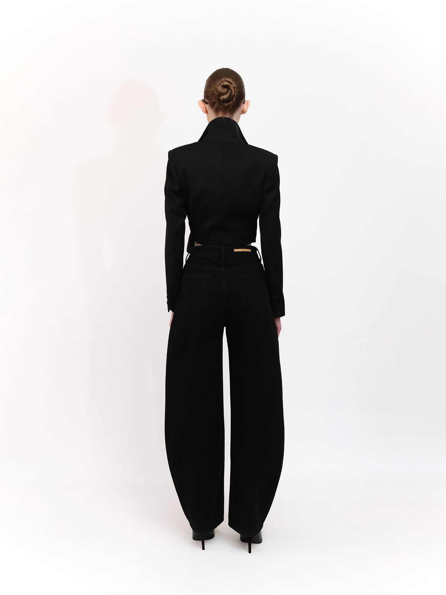 Crop Black Blazer