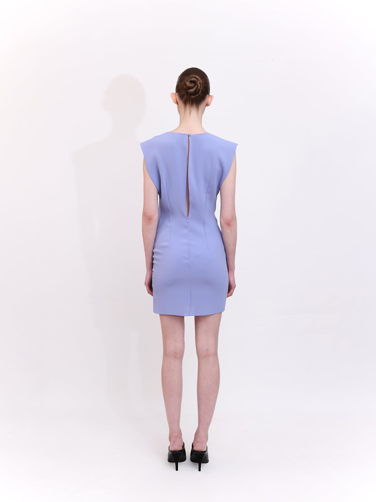 Mini Dress  With Pearl Accessory