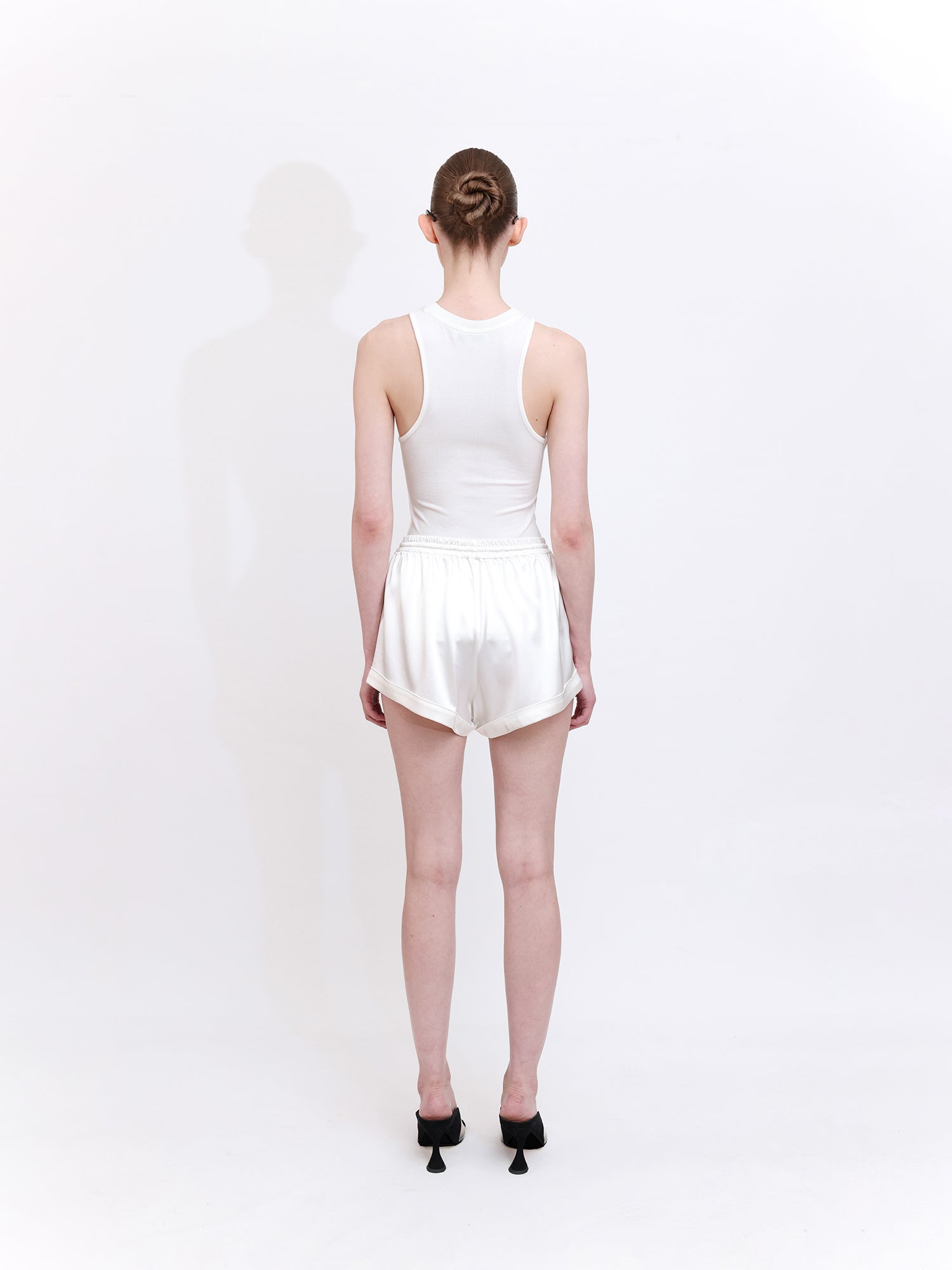 Mini Short in White